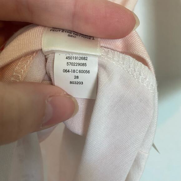 Chico’s Zenergy‎ Medallion Tee Peach White 0 Small - Picture 7 of 9